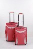 red travell trolley luggage set