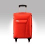 red trolley bag