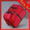 red trolley rolling duffle bag