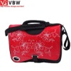 red young laptop messenger