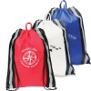 reflective promotional drawstring backpack drawsring bag