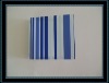 reliable quality glossy blue stripe pp CD bag