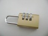 resettable combination padlock