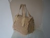 reticular knitted beige multifunctional convinient women handbags