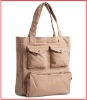 reusable cotton tote handbag