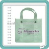 reusable eco pp non woven shopping bag with eyelet