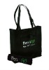 reusable non wove folding shopping bag pocket with customer's logo printing