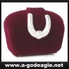 rhinestone bag with feet