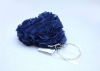 rose fashion evening bag PU