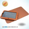 rotation leather case for LENOVO KI laptop