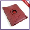 rotation leather case for ipad2 stand leather case