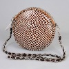 round leopard fashion leather bags