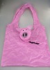 rpet Pig pattern pink promotion folding bags
