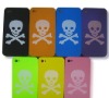 rubber colorful crystal case cover for iphone 4