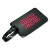 rubber luggage tag