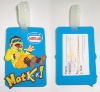 rubber luggage tag