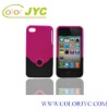 rubber plastic Hard case for iphone 4