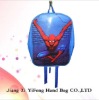 sales latest promotional spider-man PVC backpack