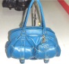 sapphire blue new design leather cheap handbags