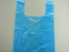 sapphire blue plastic t-shirt bag