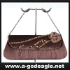 satin evening handbag