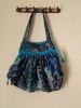 satin printed fashion bags