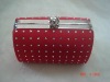 satin women clutch evening bag