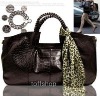 scarf fashion ladies PU handbag