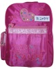 school bag pink