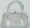 sequin wristlet bag