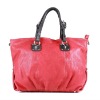 sheep leather tote bag 100717