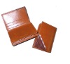 shining leather business card case