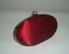 shinny lady's satin evening bag,elegant evening bag