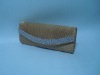 shinny lady's satin evening bag,elegant evening bag