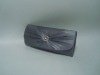 shinny lady's satin evening bag,elegant evening bag