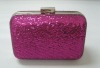 shinny pu evening bags