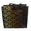 shiny-laminated nonwoven tote bag