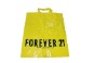 shopping bag with durable soft loop handle