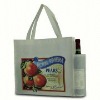 shopping bag with side wine pocket