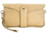 shouder long strap leather bag