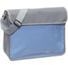 shoulder bag with PVC front pocket