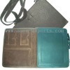 shoulder strap leather bag for ipad 2