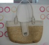 shoulder straw bag