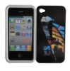 silicone 3D case for iphone 4