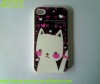 silicone case for iphone4,hello kitty design,accepted OEM