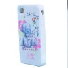 silicone case for iphone4, silk printing for iphone4 silicone case