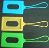 silicone luggage tag handbag tag card bag