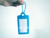 silicone luggage tag handbag tag silicone bag