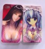 silicone sexy beautiful girl mobieskin for iphone4