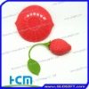 silicone strawberry tea infuser